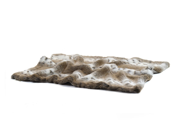 Hundedecke Luchs 115x78 cm Luchs-beige