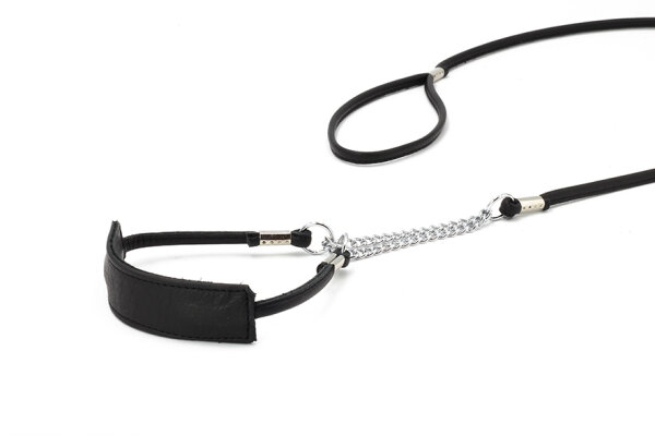 Showleine mit Kehlkopfschutz Plus