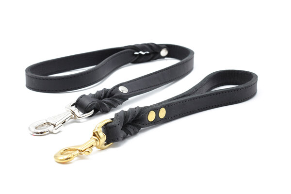 Kurzführer aus Leder Klassik Premium