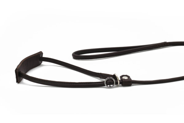 Showleine verstellbar Klassik mit Kehlkopfschutz