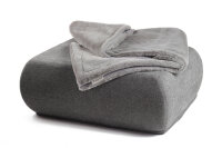 Wohndecke Webpelz steingrau