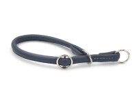 Lederhalsband rundgenäht jeans