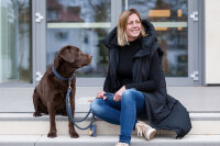 Lederleine rundgenäht jeans