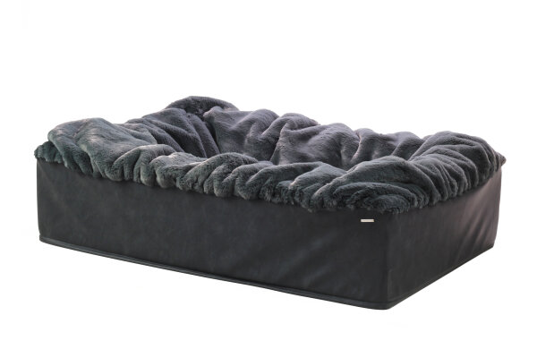 Hundebett Buddelbox Dark Grey