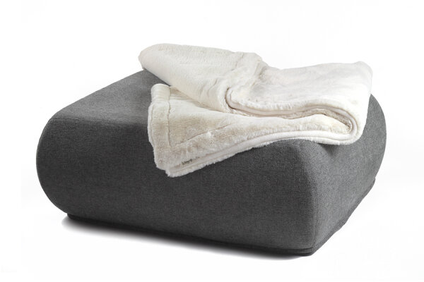 Wohndecke Webpelz elfenbein - 200x140 cm