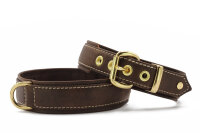 Lederhalsband Old English