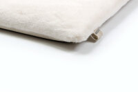 leichtes Hundekissen 72x58 cm 72x58cm-Webpelz elfenbein