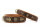 Hundehalsband Lion 45 cm - 35 mm King - dark brown - gold