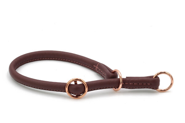 Halsband rundgehäht Roségold