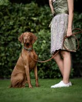 Lederleine rundgenäht cognac