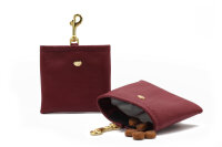 Leckerli-Beutel Klassik burgundy