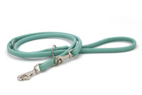 Lederleine rundgenäht mint