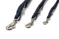 Ledereine rundgenäht dunkelblau